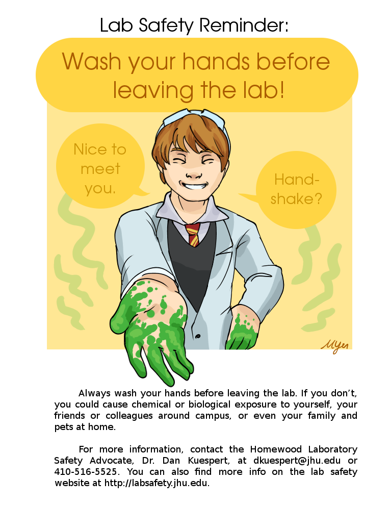 Biology Lab Safety Poster